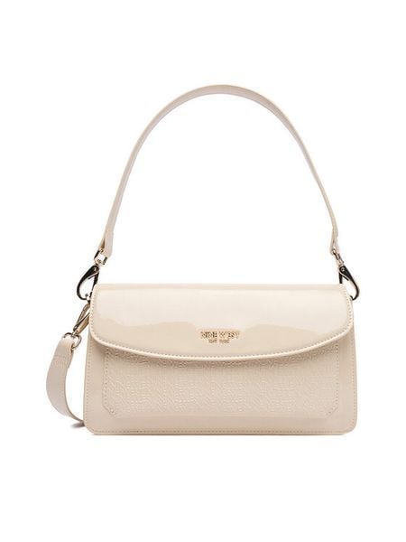 Nine West Torebka CEO-MISSISIPI-GLAR0 Beżowy. Brązowe torebki klasyczne Nine West, bez wzorów, z materiału, bez dodatków. Za 229.99 zł.