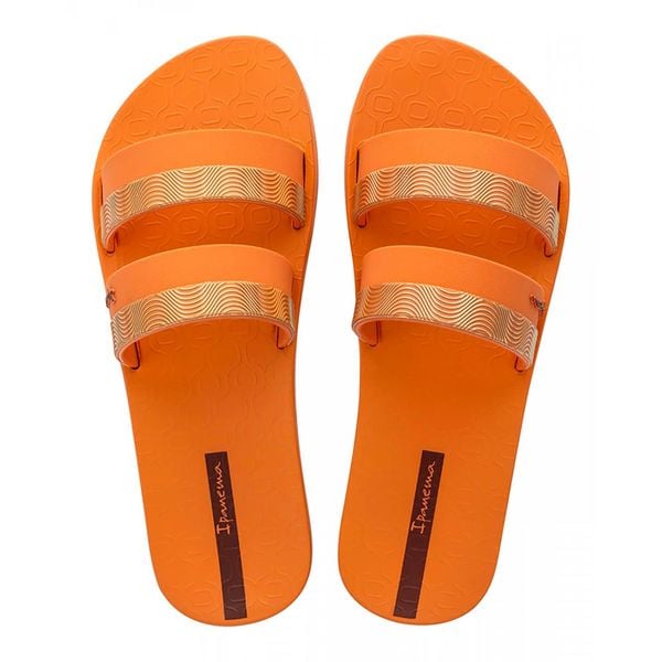 Klapki Ipanema Mesh Slide Fem Damskie. Brązowe klapki Ipanema, bez wzorów, z materiału, eleganckie, bez obcasa, bez zapięcia. Za 163.99 zł.