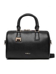 Furla Torebka A Olivia Mini Boston WE00933 A.0023 O6000 Czarny. Czarne torebki klasyczne Furla, bez wzorów, ze skóry, bez dodatków. Za 1,299.00 zł.