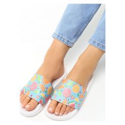 Niebieskie Klapki Tutti Frutti. Klapki marki NABAIJI. Za 19.99 zł.