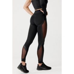Legginsy fitness damskie Rough Radical Etna Mesh Long. Czarne legginsy ROUGH RADICAL, bez wzorów, z dzianiny, długie. Za 149.90 zł.