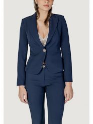 Rinascimento Marynarka CFC0122735003 Granatowy Regular Fit. Niebieskie marynarki i żakiety Rinascimento, xl, bez wzorów, z syntetyku, bez ramiączek. Za 369.99 zł.