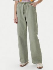 Roxy Jeansy Saltwater ERJDP03329 Zielony Loose Fit. Zielone jeansy Roxy, bez wzorów, z bawełny. Za 319.99 zł.