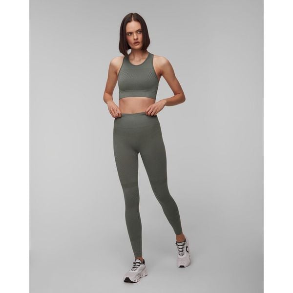 Legginsy Sportowe Damskie Casall Bezszwowe Wysoki Stan. Zielone bielizna termoaktywna damska Casall, bez wzorów, z podwyższonym stanem. W wyprzedaży za 279.99 zł.