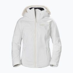 Kurtka narciarska damska Helly Hansen Verbier Infinity. Białe kurtki narciarskie Helly Hansen, na zimę, m, bez wzorów, bez kaptura, narciarskie. Za 2,299.00 zł.