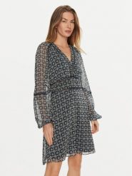 Guess Sukienka codzienna Yvette W4BK29 WDW82 Niebieski Regular Fit. Niebieskie sukienki Guess, na co dzień, m, z aplikacjami, z syntetyku, bez kołnierzyka, bez ramiączek, proste. Za 299.99 zł.