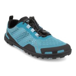 Buty berefoot damskie Xero Shes Aqua X Sport. Niebieskie buty trekkingowe XERO SHOES, bez wzorów, bez zapięcia, trekkingowe. Za 339.99 zł.