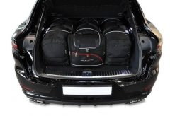 Torby Do Bagażnika Porsche Cayenne Coupe 2019+ 4Szt Kjust. Czarne torby podróżne KJUST, bez wzorów, z kauczuku. Za 1,339.00 zł.