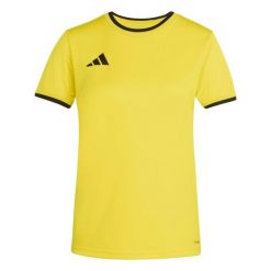 Koszulka damska adidas Entrada Jersey. Czarne t-shirty sportowe adidas, xl, bez wzorów, z jersey, bez ramiączek, na fitness i siłownię, climacool (adidas). Za 60.99 zł.