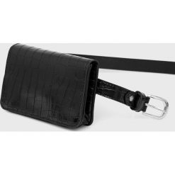 Answear Lab pasek damski kolor czarny. Czarne torebki klasyczne Answear Lab, bez wzorów, bez dodatków. W wyprzedaży za 43.99 zł.