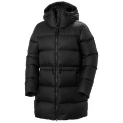 Parka dla kobiet Helly Hansen Essence. Czarne płaszcze Helly Hansen, na zimę, bez wzorów, z syntetyku, bez kaptura. W wyprzedaży za 1,114.35 zł.