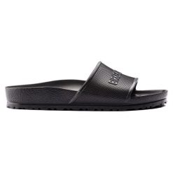 Klapki Birkenstock Barbados Eva Dorosłych. Czarne klapki Birkenstock, bez wzorów, sportowe, bez obcasa, bez zapięcia. Za 129.00 zł.