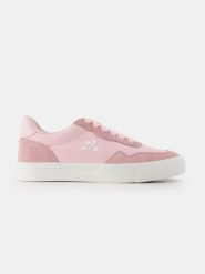 Buty damskie Le Coq Sportif Ollie. Niebieskie buty do biegania Le Coq Sportif, bez wzorów, z materiału, bez zapięcia, do biegania. Za 294.00 zł.