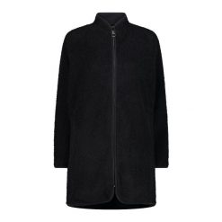 Damska długa kurtka CMP. Czarne kurtki CMP, bez wzorów, bez kaptura. Za 403.50 zł.