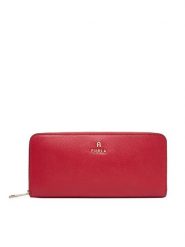 Furla Portfel Camelia XL WP00313 ARE000 CN 4305S 1007 Różowy. Czerwone portfele Furla, bez wzorów, ze skóry. Za 799.99 zł.