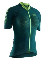 X-Bionic Koszulka kolarska "The Trick 4.0" w kolorze zielonym rozmiar: XS. Zielone t-shirty sportowe X BIONIC, xs, bez wzorów, bez ramiączek, rowerowe. Za 250.94 zł.