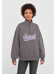 Bench Bluza "Andreera" w kolorze antracytowym rozmiar: 40. Czarne bluzy Bench, bez wzorów, bez kaptura. Za 105.88 zł.