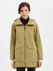 Didriksons kurtka przeciwdeszczowa Kobiety Sztuczne włókno zielony, 40. Zielone kurtki Didriksons, bez wzorów, z włókna, eleganckie. Za 479.95 zł.