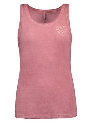 Stitch & Soul Top w kolorze jasnoróżowym rozmiar: XS. Różowe topy Stitch & Soul, xs, z aplikacjami, bez kołnierzyka, bez ramiączek. Za 30.78 zł.