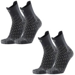 Skarpety trekkingowe dorosly Therm-ic Outdoor UltraCool Crew zestaw 2 par. Szare skarpetki THERM-IC, bez wzorów. Za 162.00 zł.
