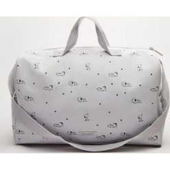 Women'secret torebka Snoopy kolor szary. Szare torebki klasyczne women'secret, bez wzorów, bez dodatków. Za 209.99 zł.