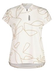 Maloja Koszulka kolarska "MandrettM. All Mountain" w kolorze kremowym rozmiar: XS. Brązowe t-shirty sportowe Maloja, xs, bez wzorów, z materiału, bez ramiączek, rowerowe. Za 152.98 zł.