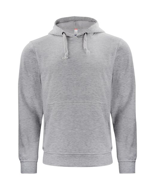 Clique Basic Hoody bluza z kapturem szary melanż – grey melange. Szare bluzy CLIQUE, xl, bez wzorów, z bawełny, z kapturem. Za 172.64 zł.
