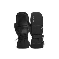 Reusch Alessia GORE-TEX Mitten. Czarne rękawiczki REUSCH, bez wzorów, z gore-texu, sportowe. W wyprzedaży za 199.95 zł.
