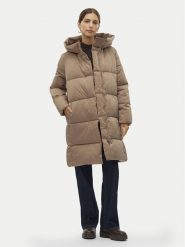 Vero Moda Kurtka puchowa Stella 10300030 Beżowy Loose Fit. Brązowe kurtki Vero Moda, s, bez wzorów, z puchu, bez kaptura. Za 179.99 zł.