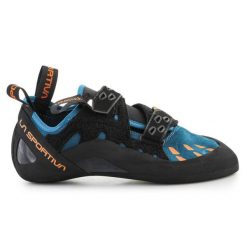 Buty do wspinaczki La Sportiva Tarantula Space 40R623205 niebieskie. Niebieskie buty treningowe bez wzorów, z materiału, bez zapięcia, wspinaczkowe. Za 681.40 zł.