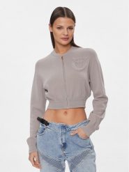 Pinko Kardigan Bambusa 102819 A115 Szary Regular Fit. Szare swetry Pinko, m, bez wzorów, z bawełny, bez ramiączek. Za 439.99 zł.
