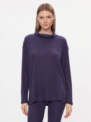 Triumph Bluza Thermal MyWear Sweater 10216560 Granatowy Regular Fit. Niebieskie bluzy Triumph, bez wzorów, z syntetyku, bez kaptura. Za 99.00 zł.