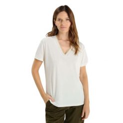 Koszulka damska Le Temps des cerises Fuka. Białe t-shirty sportowe Le Temps Des Cerises, bez wzorów, bez ramiączek. Za 170.00 zł.