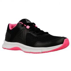 Buty do biegania damskie Reebok Express Runner czarne. Czarne buty do biegania Reebok, bez wzorów, z materiału, bez zapięcia, do biegania. Za 304.10 zł.