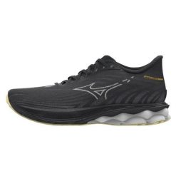Damskie buty do biegania Mizuno Wave Skyrise 6. Czarne buty do biegania Mizuno, bez wzorów, bez zapięcia, do biegania, mizuno wave. Za 419.99 zł.