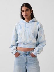GAP Bluza w kolorze błękitnym rozmiar: XXL. Niebieskie bluzy GAP, xxl, bez wzorów, bez ramiączek, z kapturem. Za 132.98 zł.