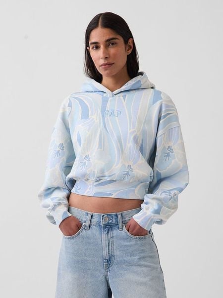 GAP Bluza w kolorze błękitnym rozmiar: L. Niebieskie bluzy GAP, l, bez wzorów, z kapturem. Za 129.95 zł.