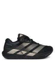 Adidas Buty na siłownię adizero Dropset Pro KH6712 Czarny. Czarne buty treningowe adidas, bez wzorów, z materiału, bez zapięcia, na fitness i siłownię. Za 648.99 zł.