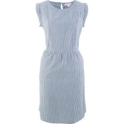 Sukienka z kory, z kolekcji Maite Kelly bonprix indygo-biały w paski. Sukienki marki Marie Zélie. Za 89.99 zł.