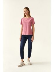 TATUUM Dżinsy - Tapered fit - w kolorze granatowym rozmiar: 38. Niebieskie jeansy Tatuum, z aplikacjami, ze skóry, klasyczne. Za 153.45 zł.