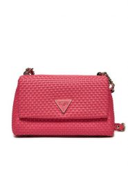 Guess Torebka HWWW92 19210 Różowy. Czerwone kopertówki Guess, z aplikacjami, ze skóry, wizytowe, bez dodatków. Za 319.99 zł.