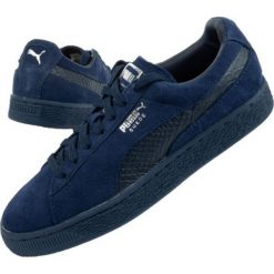 Buty Puma Suede Classic Mono W 363164 04 granatowe. Buty treningowe Puma, bez wzorów, z gumy, bez zapięcia, puma suede. Za 215.69 zł.