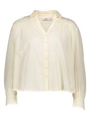 Pepe Jeans Koszula w kolorze kremowym rozmiar: L. Brązowe koszule Pepe Jeans, l, bez wzorów, z bawełny, bez kołnierzyka, bez ramiączek. Za 92.21 zł.