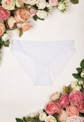 Białe Bezszwowe Majtki Figi Larira. Białe figi Born2be, bez wzorów. Za 29.99 zł.