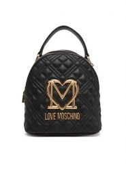 LOVE MOSCHINO Plecak JC4304PP1NK1200A Czarny. Czarne plecaki Love Moschino, bez wzorów, ze skóry, bez dodatków. Za 909.99 zł.