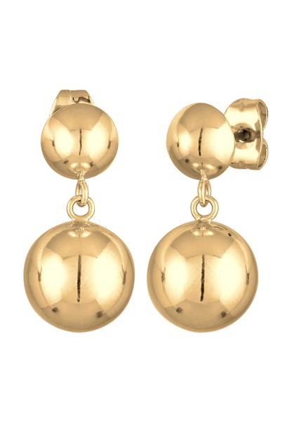 Elli Damskie kolczyki kulki okrągłe Geo Trend Kolor srebrny Kolczyki 1 ct. Szare kolczyki Elli, srebrne. Za 105.99 zł.