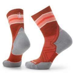 Skarpety Biegowe Damskie Smartwool Run Targeted Cushion Mid Crew Sock. Brązowe skarpetki Smartwool, bez wzorów. Za 113.99 zł.