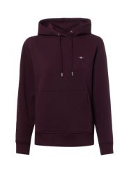 Gant bluza z kapturem Kobiety Bawełna lila, XS. Bluzy Gant, xs, bez wzorów, z bawełny, z kapturem. Za 599.95 zł.