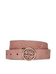 Guess Pasek Damski Izzy (JG) Belts BW9072 P4130 Różowy. Czerwone paski Guess, z aplikacjami, ze skóry. Za 159.99 zł.