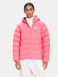 Jack Wolfskin Kurtka puchowa Ather Down A60330 Różowy Regular Fit. Czerwone kurtki Jack Wolfskin, l, bez wzorów, z puchu, bez kaptura. Za 809.99 zł.